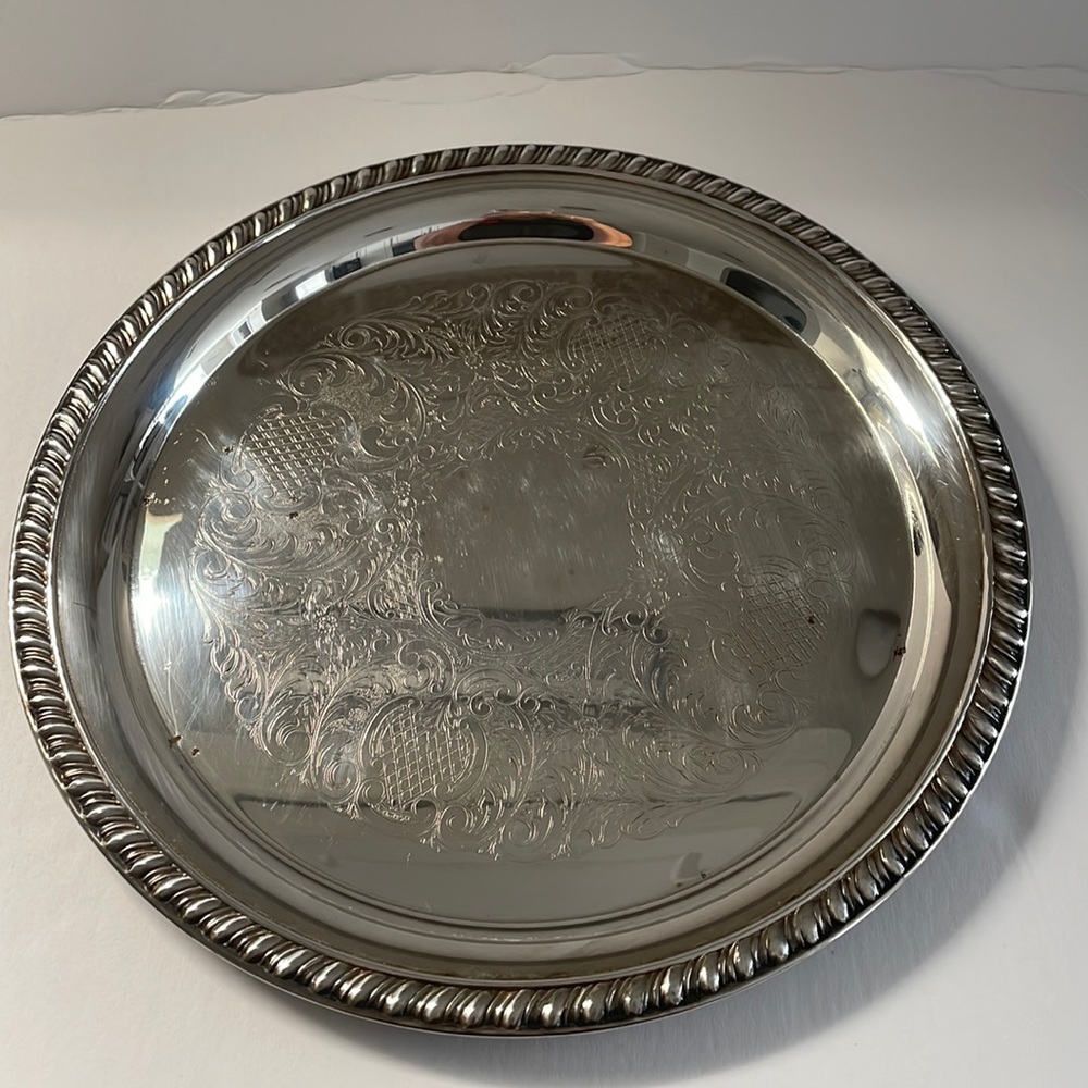 Crosby Silver plated Serving Tray